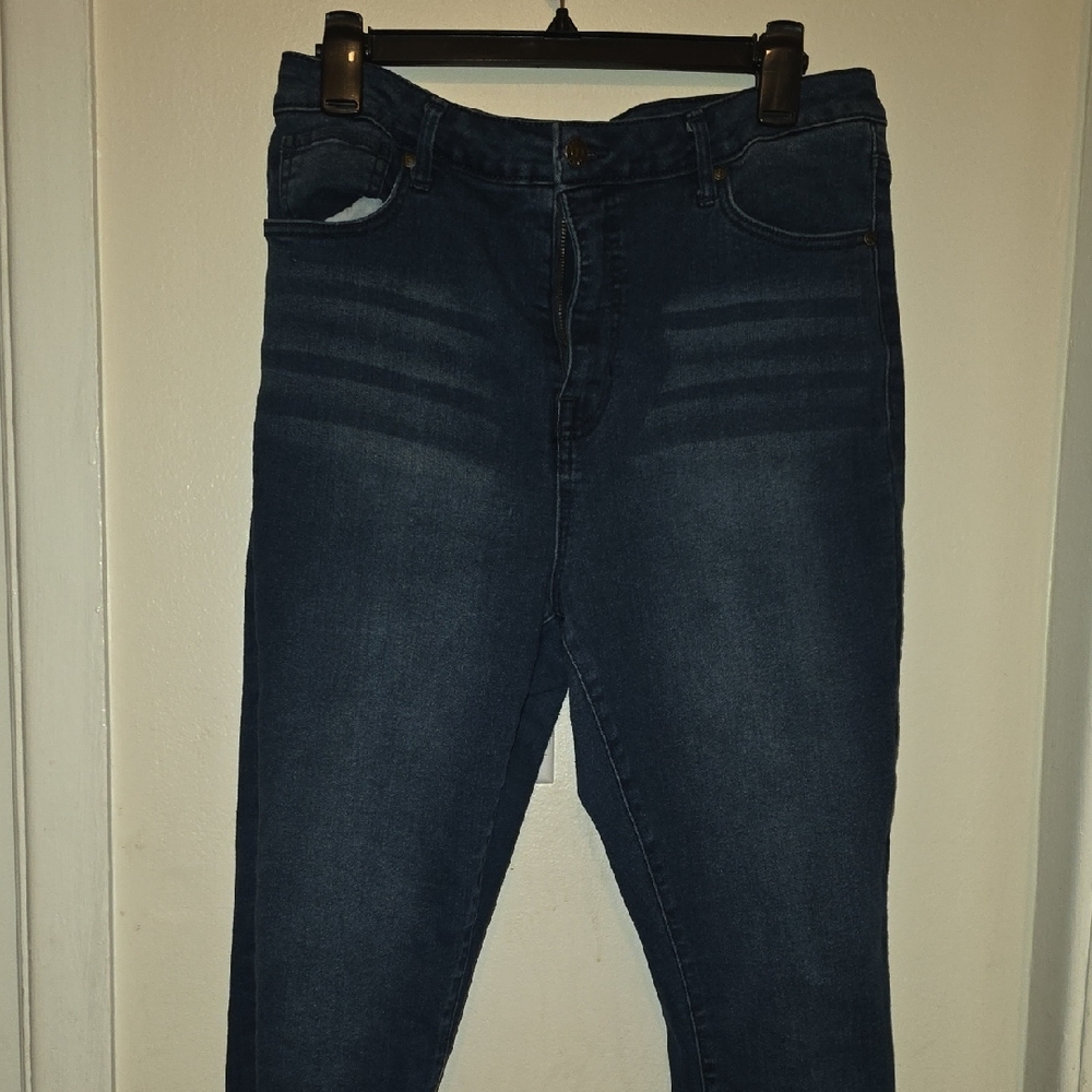 Dark Blue Women's Skinny Jeans